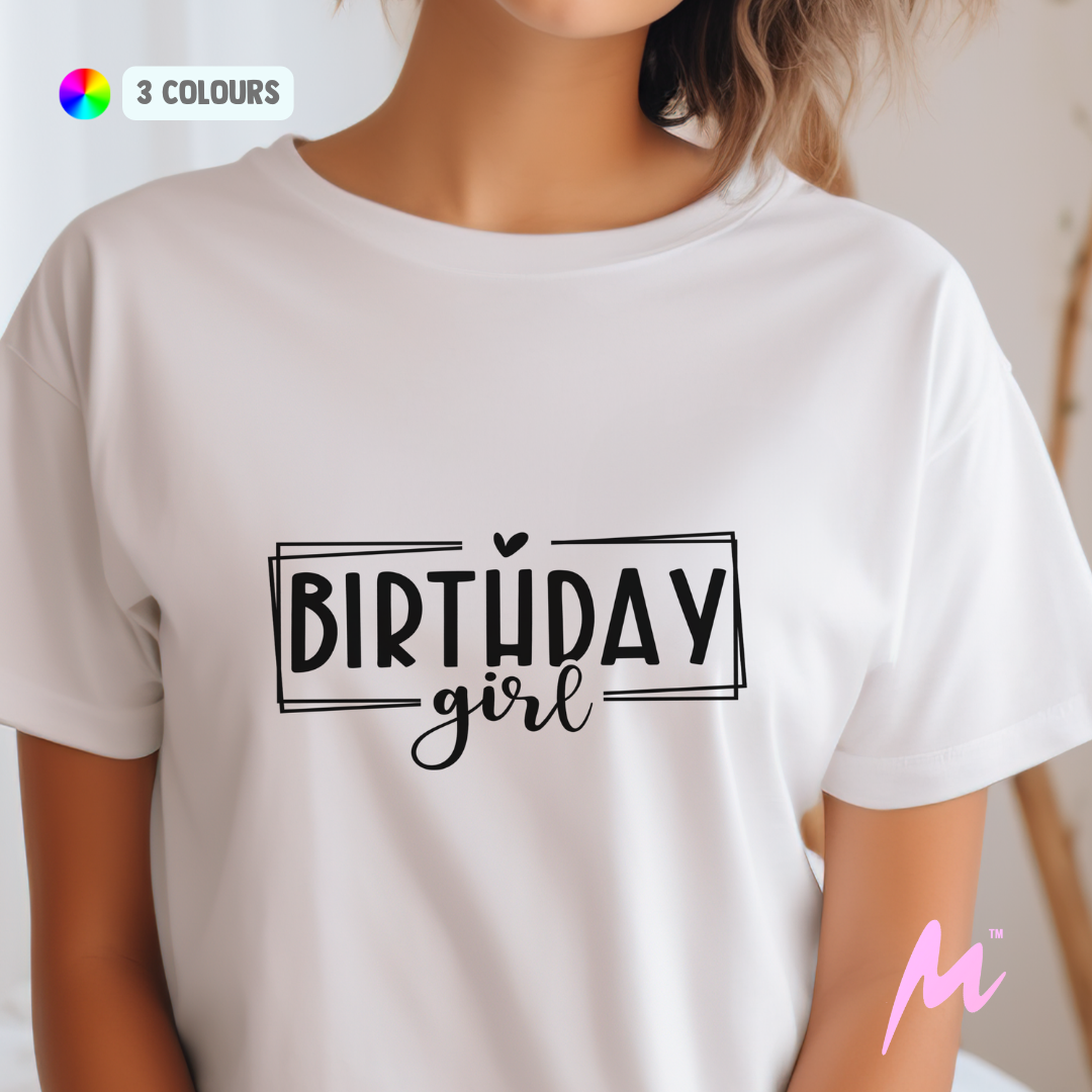 Birthday 'Belle' Tshirt 1 Love Birthday Girl Tshirt - Mamazing.co.uk