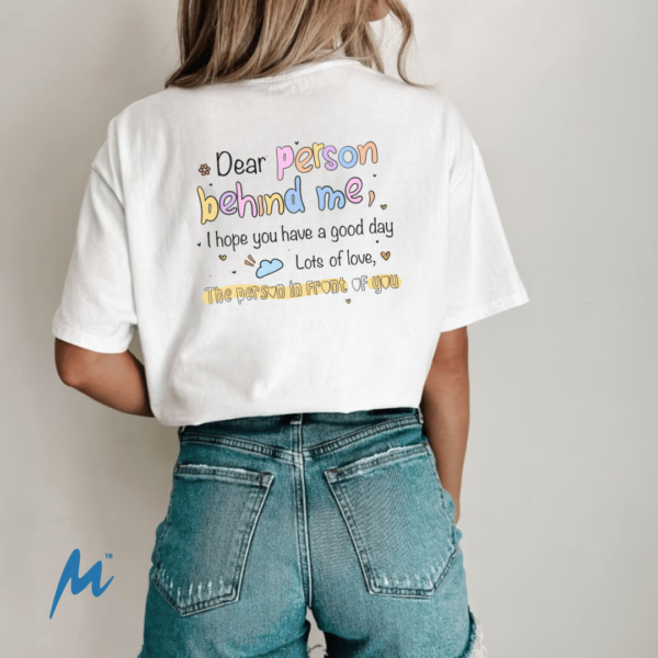 Dear Person Behind Me - Fun Colour - Mamazing