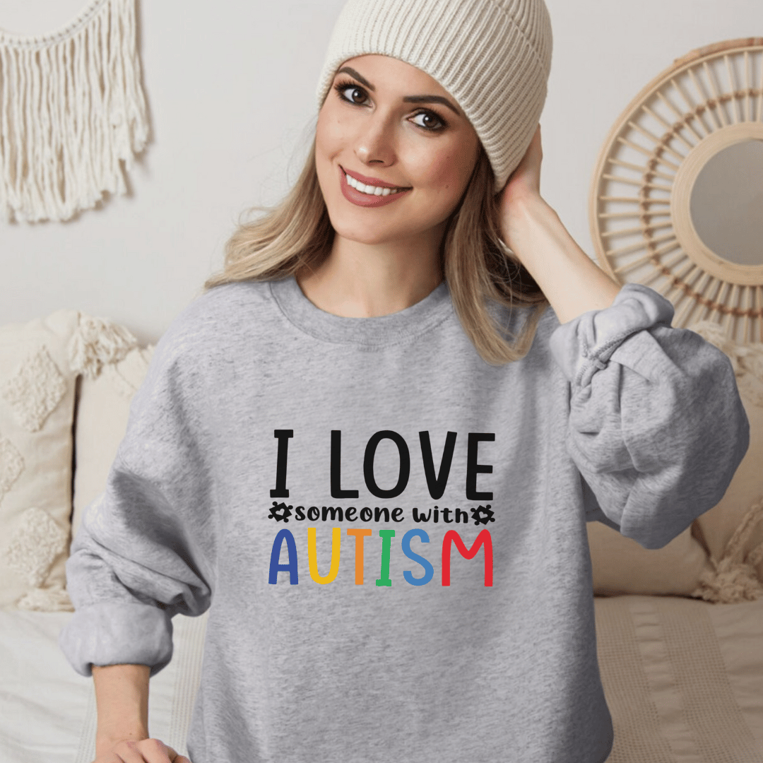 "Autism Heartfelt" Sweatshirt 1 "Autism Heartfelt" Sweatshirt