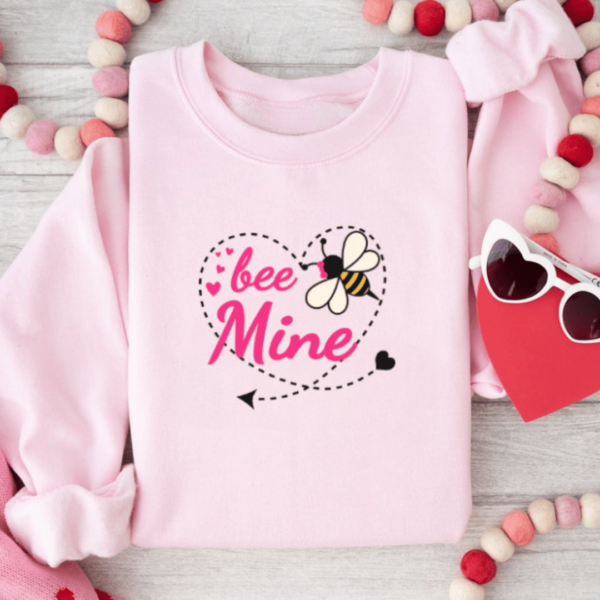 Bee Mine Valentines Jumper - Mamazing