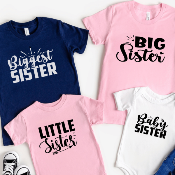 Biggest Sister tshirts Mamazing