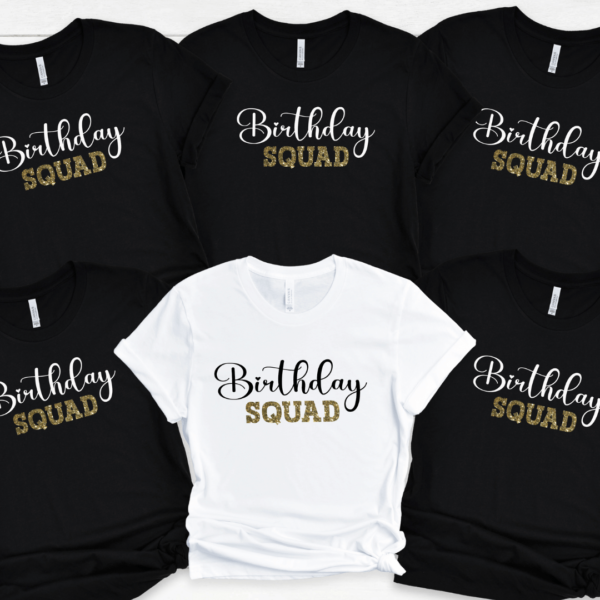 Birthday Squad Tshirts Mamazing
