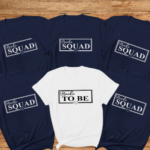 Bride Squad Hen Party T-shirts - Navy 2 Bride Squad Hen Party T-shirts - Navy - Mamazing
