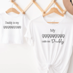 Sweethearts Duo: 'Daddy & Mini' Matching Tees 6 Daddy and Mini Valentines tshirts - Mamazing