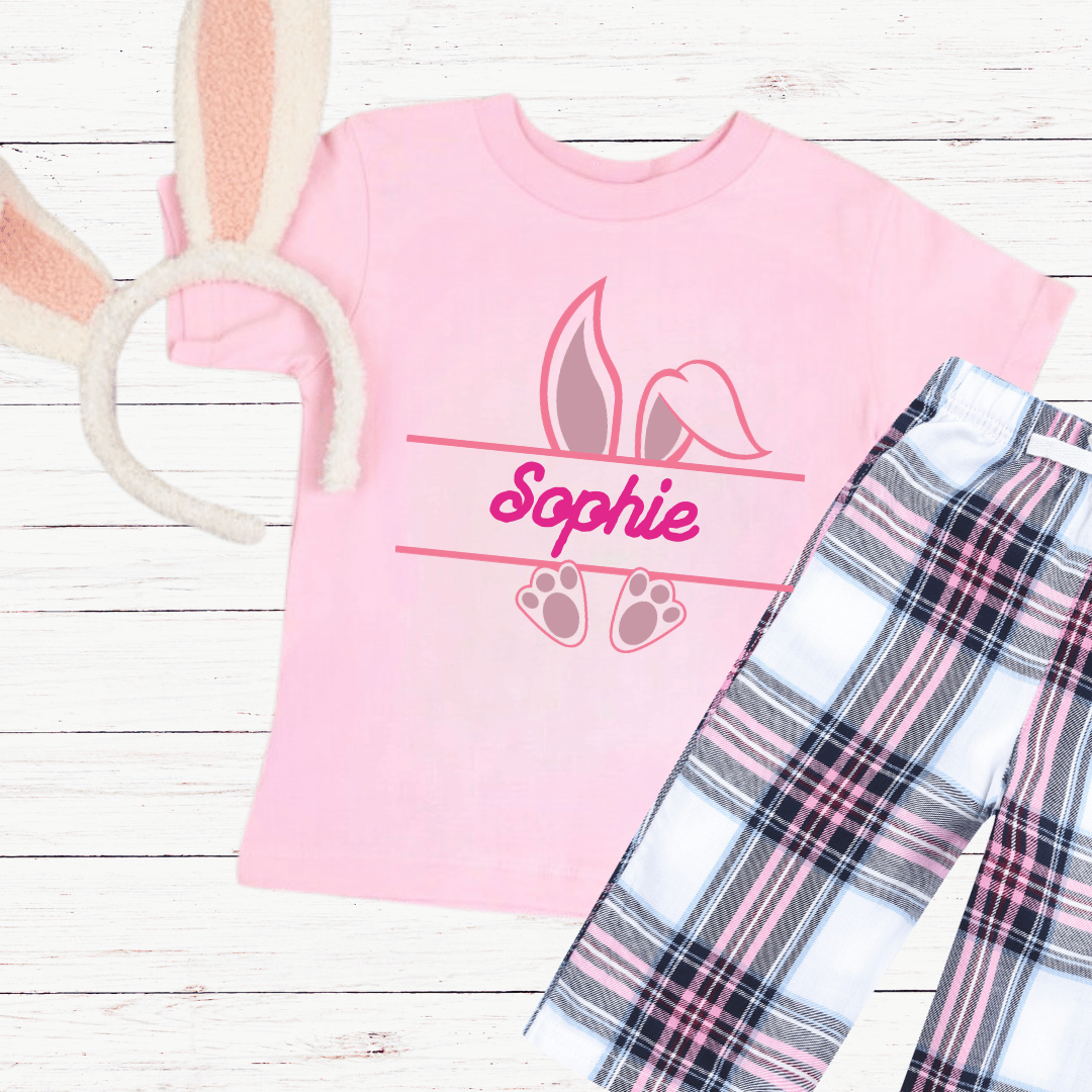 Personalised Easter Pyjamas - Bunny 1 Kids Easter Pyjamas