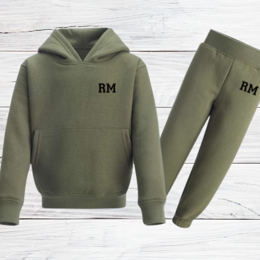Personalised Monogram Tracksuit 1 Childrens tracksuit