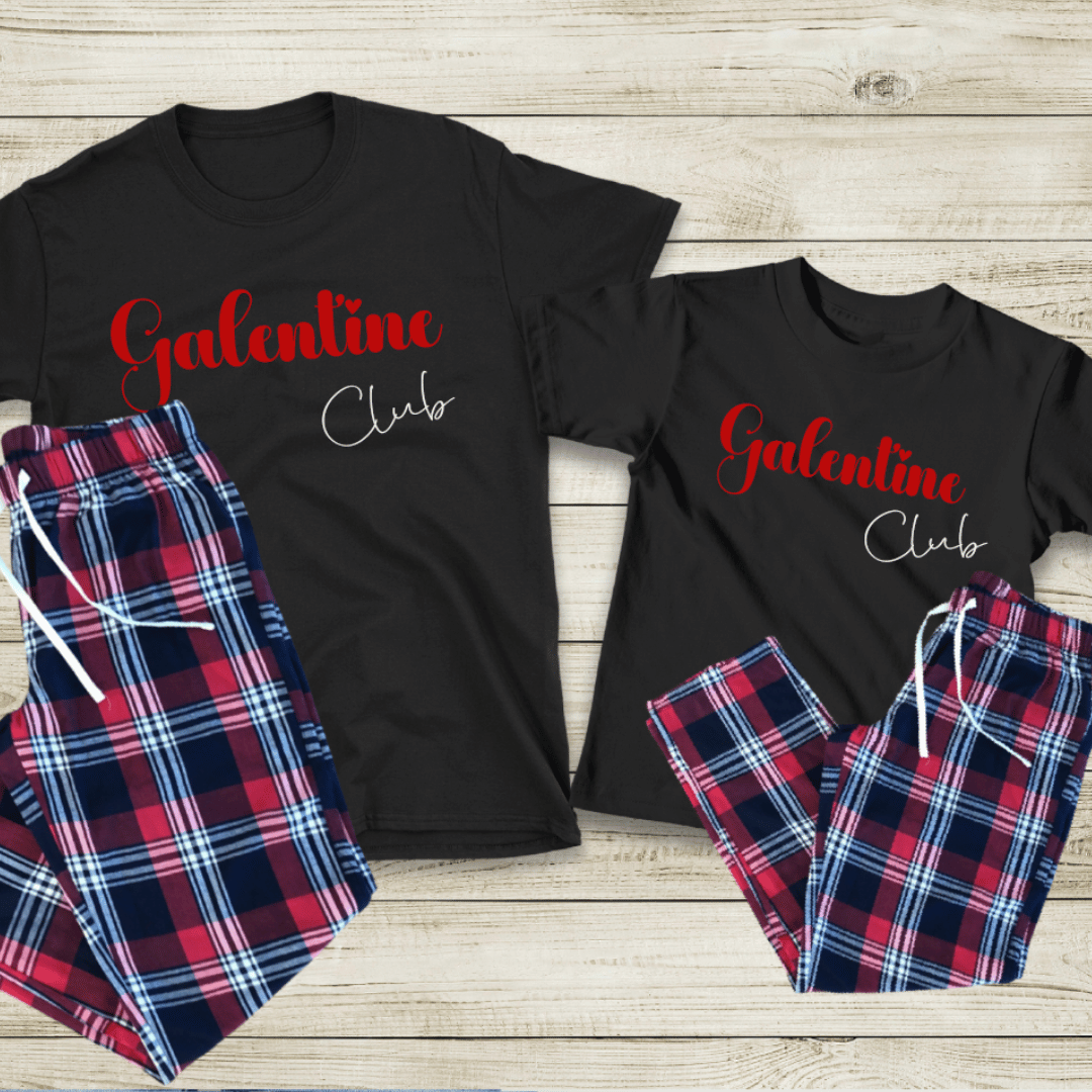 Galentine Club Pyjama set 1 Galentine pyjama set- Mamazing