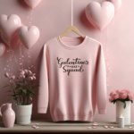Galentine's Day Squad Chic Sweatshirt 7 Galentines squad pink sweater- Mamazing