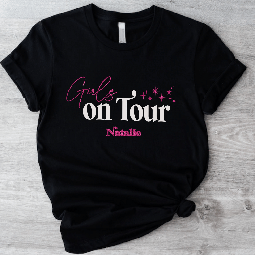 Customizable 'Girls on Tour' T-Shirt 2 Girls on Tour T-shirt Mamazing