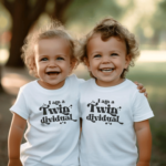 I am Twin Dividual 2 I am Twin Dividual Twins Tops - mamazing