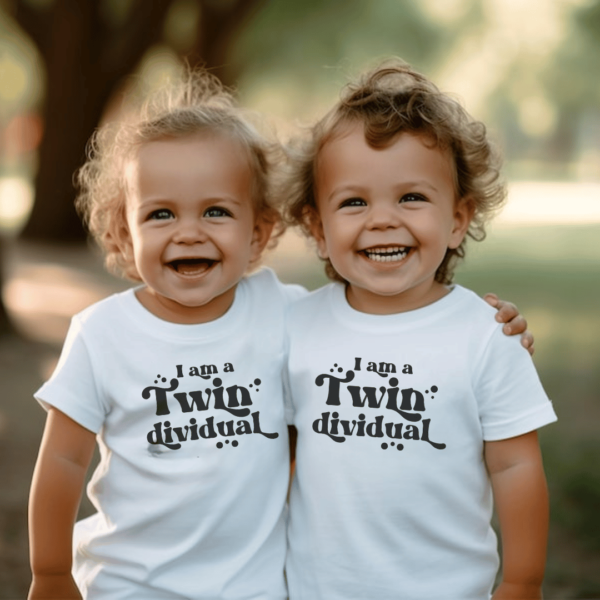 I am Twin Dividual Twins Tops - mamazing
