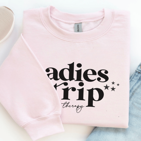 Ladies Trip - Cheaper Than Therapy Sweatshirt 3 Ladies Trip Sweater Mamazing