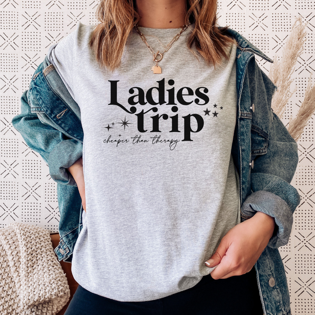 Ladies Trip - Cheaper Than Therapy T-Shirt 2 Ladies Trip Tshirt Mamazing