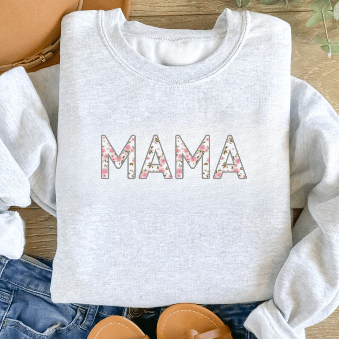 Floral Mama Edition 🌸 1 Mama Loves Flowers sweatshirt - Mamazing