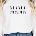 Mum, Love You T-Shirt 9 Mama Name Split Sweatshirt - Mamazing