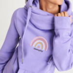 Lavender Mist Cowl Neck Luxe Hoodie 6 Mamazing Cowl Hoodie