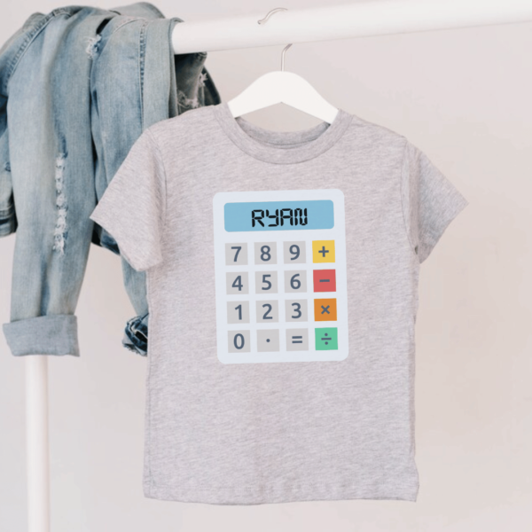 Maths Day Number Tshirt - Mamazing