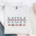 Mum we love you Sweatshirt Mamazing