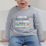 "Mama's Voice" Non-Verbal Awareness Kids' Sweatshirt 2 Non Verbal Awareness Jumper - mamazing