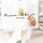 Pooh Bear Sweatshirt - Mama Bear 3 Winnie The Pooh Mama Bear Sweatshirt