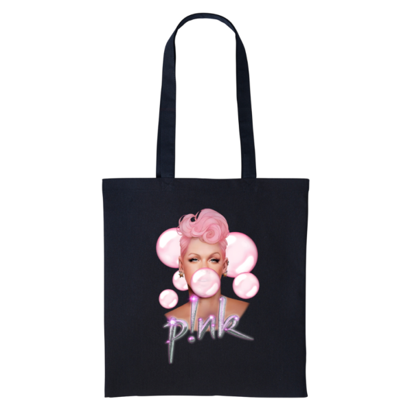 Pink Concert Tote Bag Bubbles 7 Pink Concert 2024 Tour