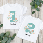 Aeroplanes Birthday Number Tshirt 8 Birthday Age Number TShirt Aeroplanes