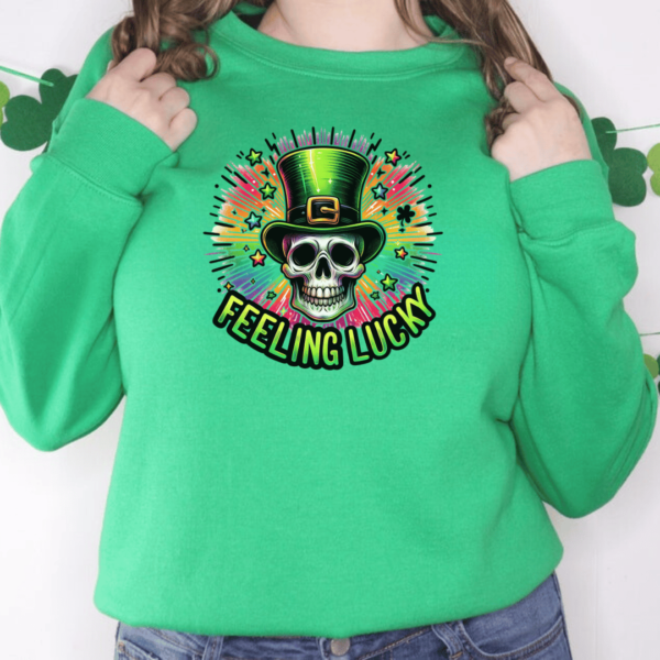 Feeling Lucky St Patricks Day Sweatshirt - Mamazing