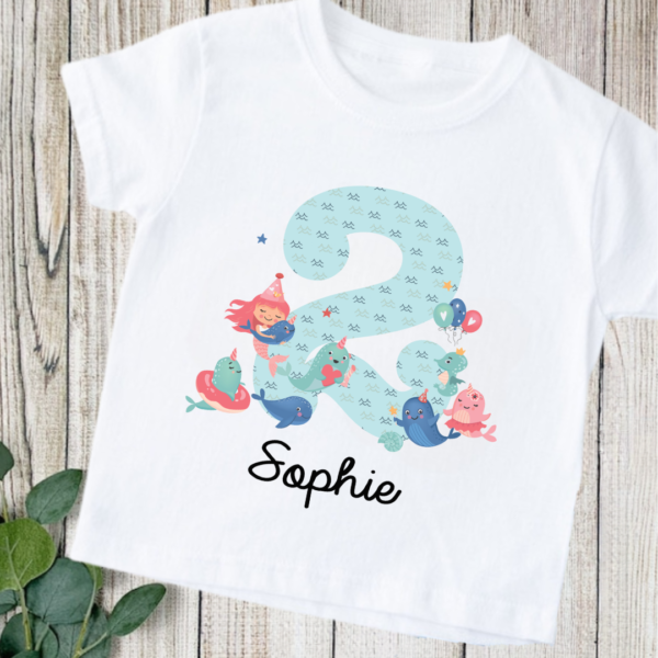 Narwhal Birthday Tshirts