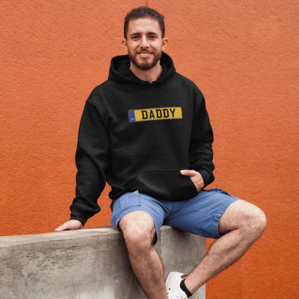 Personalised Number Plate Hoodie