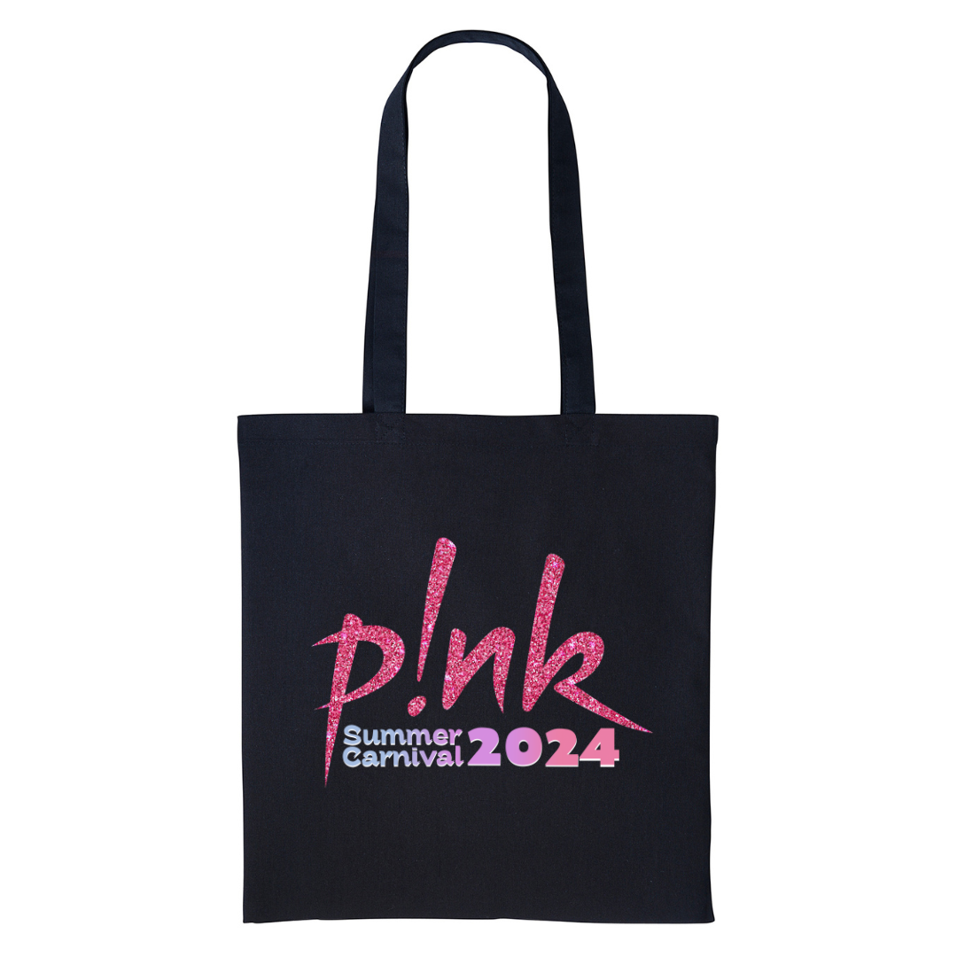 Pink Summer Carnival Tote Bag 1 Pink Summer Carnival Tote Bag