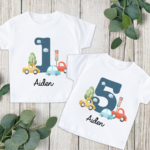 Cars Birthday Number Tshirt