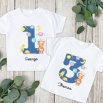 Space Number Birthday T-Shirts! 🚀 3 Space Number Birthday T-Shirts! 🚀