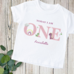 Dino Birthday Number Tees 3 Dino Birthday Number Tees