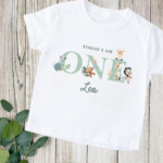 Birthday with Animal Number T Shirt 2 Birthdays with Animal Number Tee