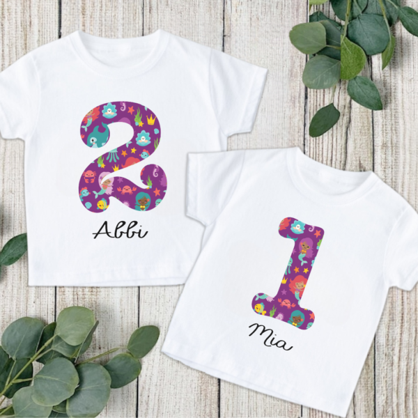Sealife Number Tee