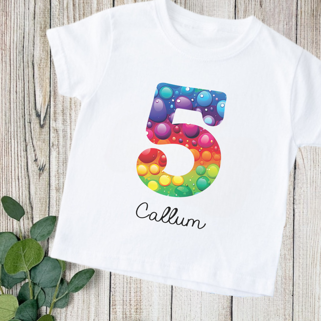 Water Drops Birthday Shirts 2 Water Drops Birthday Shirts