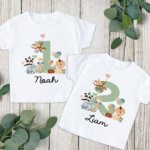 Safari Number Tees 7 Safari Number Tees