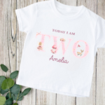 Fairy and Toadstool Birthday Tshirt 3 Fairy and Toadstool Number T