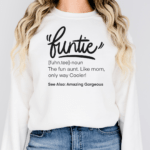 Funtie - Auntie Sweatshirt 4 Funtie - Auntie Sweatshirt Jumper - Mamazing Official