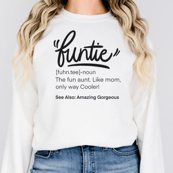 Funtie - Auntie Sweatshirt Jumper - Mamazing Official