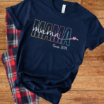Swoosh Heart Tail - Mama Pyjamas 4 Mama Pyjamas with Swoosh Heart Tail – Perfect for Mother's Day & Birthdays