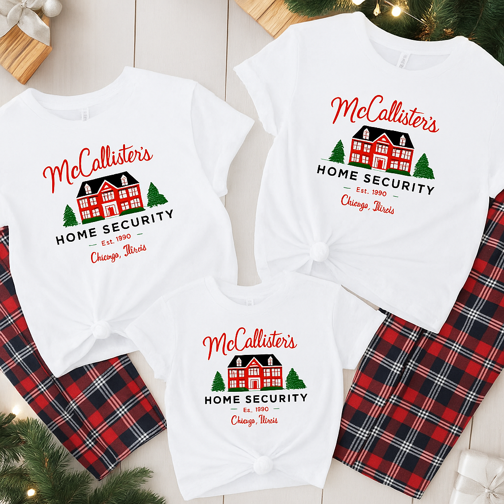 Home Alone family Christmas Pyjamas 3 Home alone christmas pyjamas