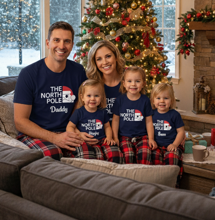 North pole Christmas pyjamas 3 North pole Christmas pyjamas