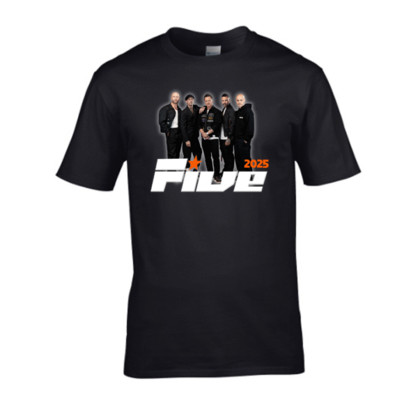 Five Tshirt - Keep On Moving Tour 2025 - Five T Shirts 9 2025 2