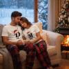 Initial custom Christmas pyjamas 8 Initital custom Christmas pyjamas
