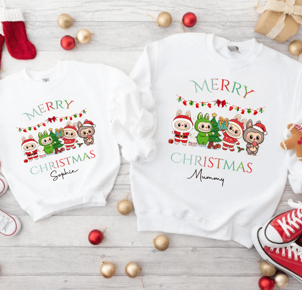 Christmas Jumpers for the Family 5 labubu jumper