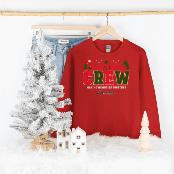 Personalised Christmas Crew Jumpers 5 sweatshirt 2 1