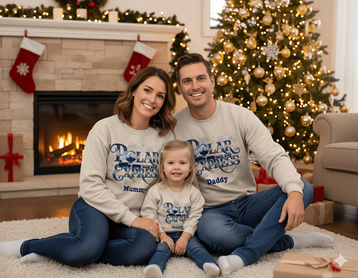 Personalised Polar Express Sweatshirts