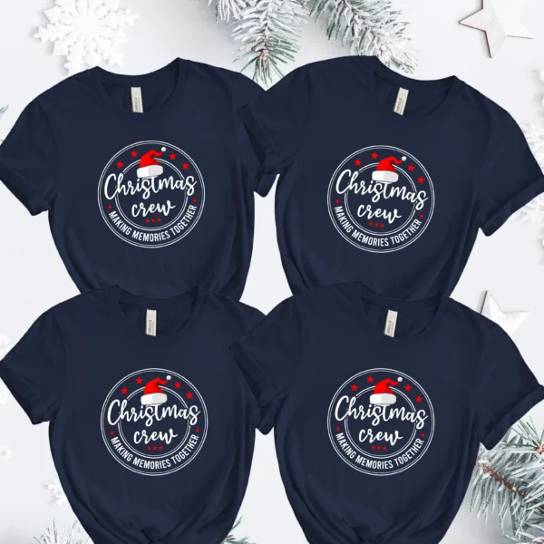 Christmas Crew family tshirts 6 Christmas crew tshirts
