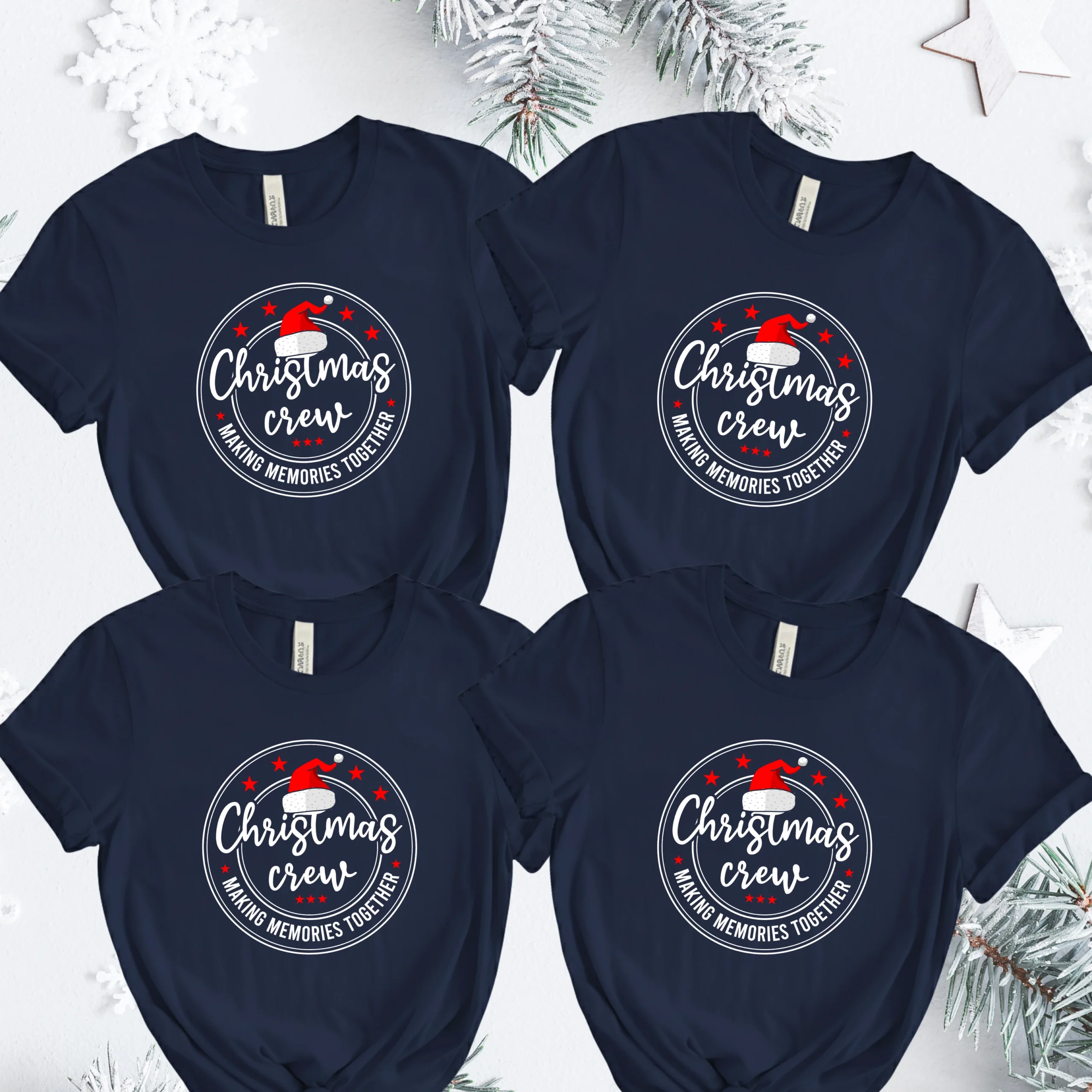 Christmas Crew family tshirts 3 Christmas crew tshirts